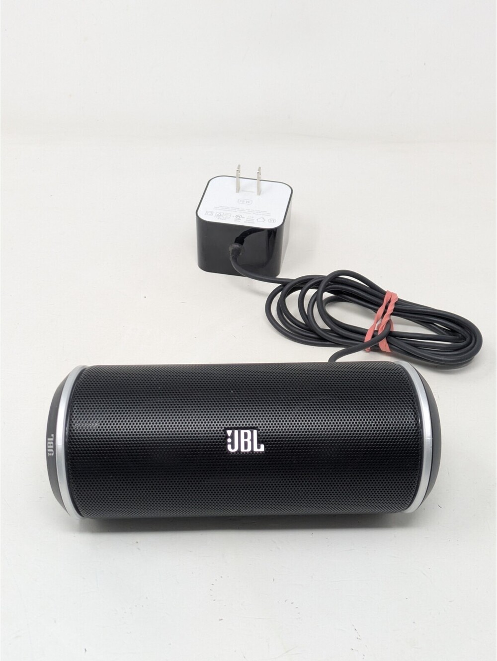 Original JBL Flip 1 Bluetooth Speaker Black w/ Power Supply Tested Working